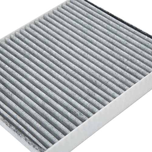 PA30093 Filtro de aire de cabina con carbón activado compatible con Kenworth T-680 T-880 Peterbilt 567 579 Reemplaza X1987001 PA30093 PA4405 CAF1815P (juego de 4)