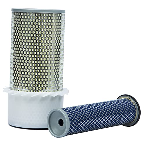6598362 6598492 - Juego de filtros de aire interiores exteriores para cargadores Bobcat 641 643 645 741 743 751 753 763 773 7753 843 853 1213 S130 S150 S16660 S17 S17 5 excavadoras S185 S205 T140 T180 T190 1600 325 328 331