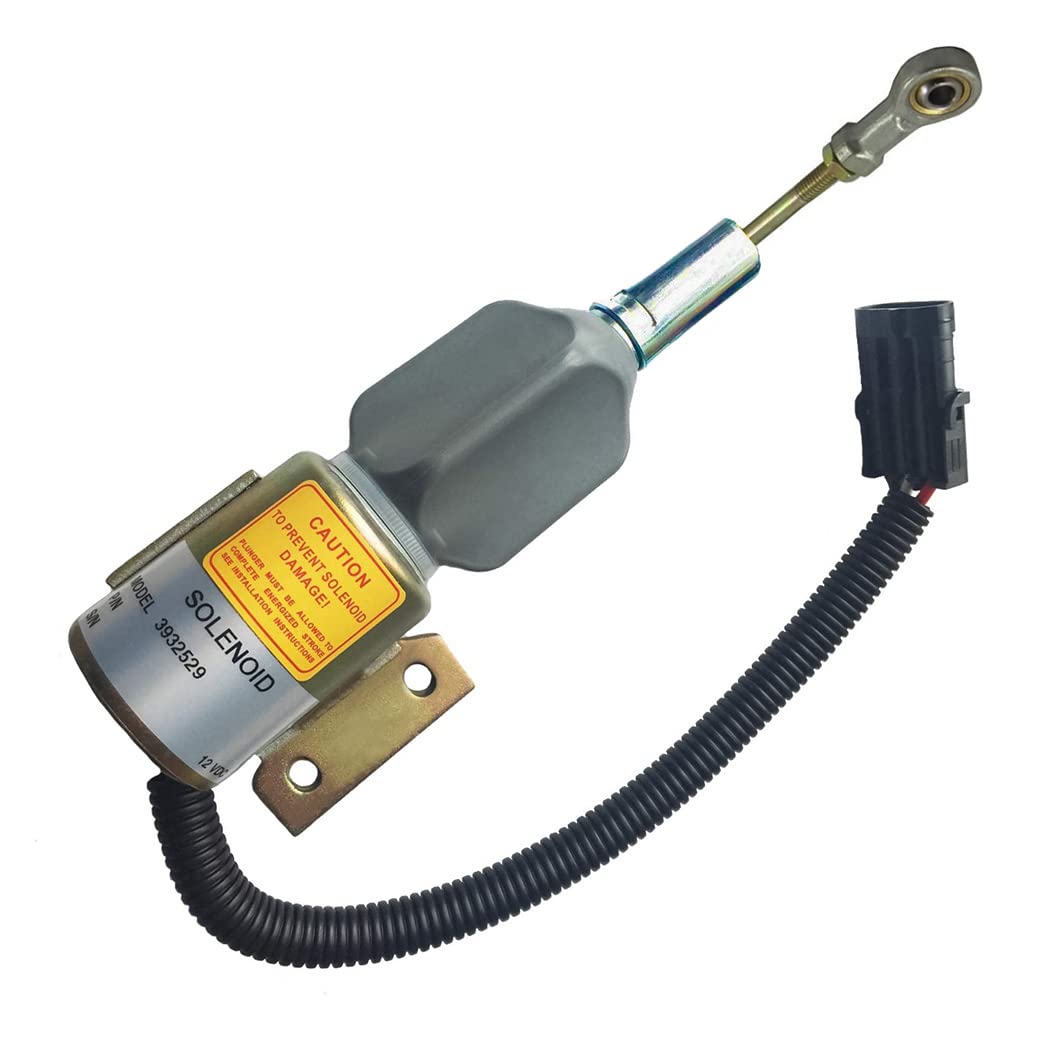 Solenoide de apagado de combustible compatible con CUMMINS 3932529 3930658 3935431 SA475612 J932529
