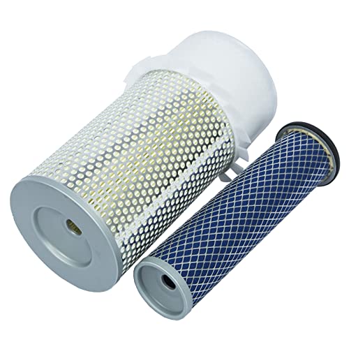 6598362 6598492 - Juego de filtros de aire interiores exteriores para cargadores Bobcat 641 643 645 741 743 751 753 763 773 7753 843 853 1213 S130 S150 S16660 S17 S17 5 excavadoras S185 S205 T140 T180 T190 1600 325 328 331