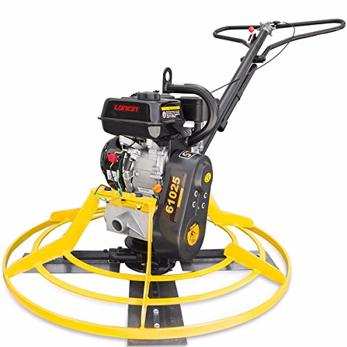 Stark USA 61025 Walk Behind Power Palwel con mango de gas de 6.5 hp 4 tiempos superficie de cemento de hormigón más suave