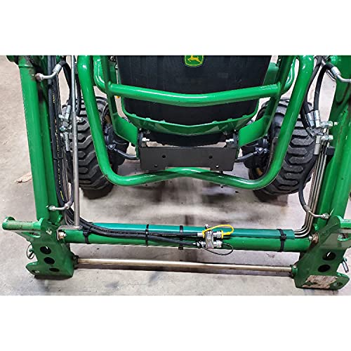 Kit de válvula desviadora eléctrica hidráulica para modelos de tractor John Deere 1023E, 1026R y 1025R con cargadores H120