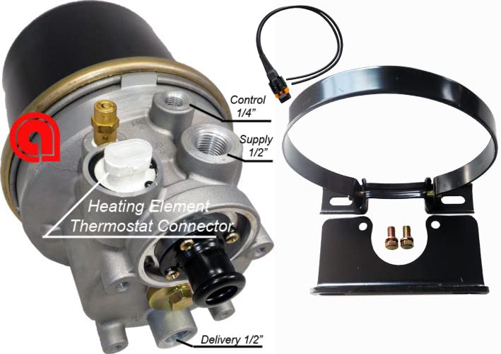 alpar Secador de aire ADIP AD-IP con soporte de montaje y coleta sustituye 065612, 109477