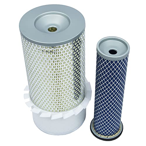 6598362 6598492 - Juego de filtros de aire interiores exteriores para cargadores Bobcat 641 643 645 741 743 751 753 763 773 7753 843 853 1213 S130 S150 S16660 S17 S17 5 excavadoras S185 S205 T140 T180 T190 1600 325 328 331
