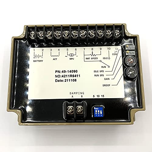 Unidad de control de velocidad del generador 4914090 49-14090 módulo de control de velocidad generador gobernador electrónico