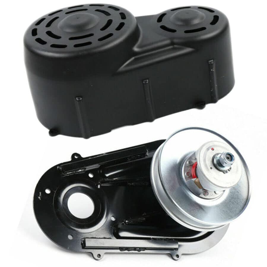 Convertidor de par de par de 1 pulgada de diámetro de 16 hp serie 40 kit de convertidor de par con un cigüeñal recto de 1 pulgada con chaveta de 1/4 pulgadas para motores Go Kart 9HP-16HP