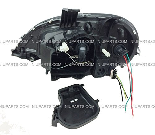 Faro con LED y biseles lado del conductor y pasajero (Compatible con: Freightliner Columbia)