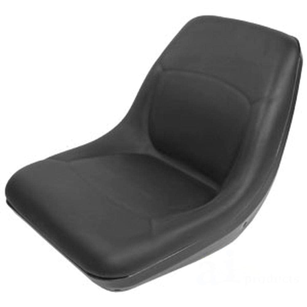 AM107759 - Asiento compacto negro para tractores John Deere, compatible con JD 655 755 756 855 856 955