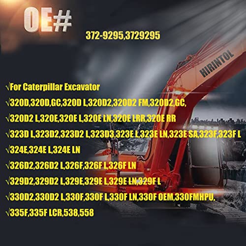 12PK SD7H15 A/C AC Compresor 24V 372-9295 3729295 para Caterpillar 320D 320D2 323D2 329E 326D2 330D2 330F Excavadora
