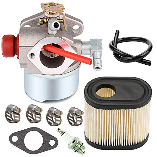 640350 Carburador con bujía de filtro de aire 36905 para Tecumseh LV195EA LEV120 LEV100 LEV105 640303 640271 Motor Toro Reciclador cortacésped
