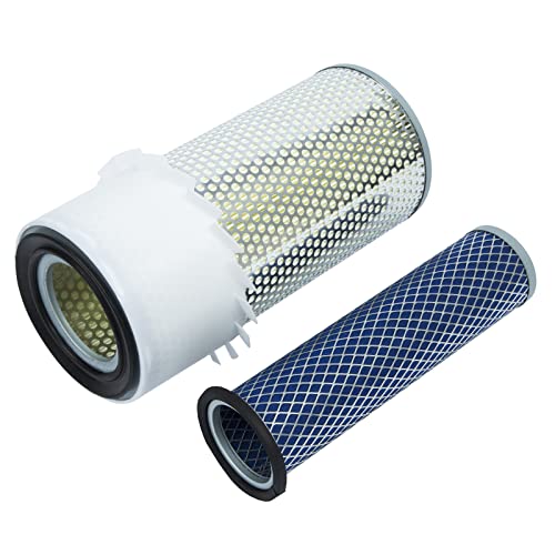 6598362 6598492 - Juego de filtros de aire interiores exteriores para cargadores Bobcat 641 643 645 741 743 751 753 763 773 7753 843 853 1213 S130 S150 S16660 S17 S17 5 excavadoras S185 S205 T140 T180 T190 1600 325 328 331
