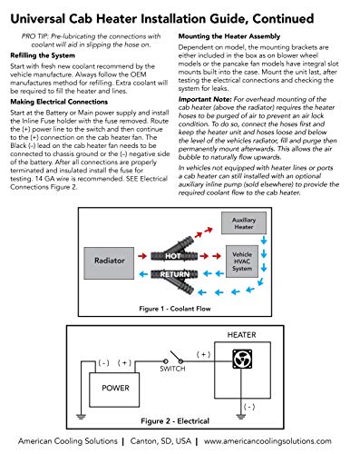Calentador universal de cabina auxiliar de 13,000 BTU de perfil bajo de 12 voltios para automóvil, UTV, camión