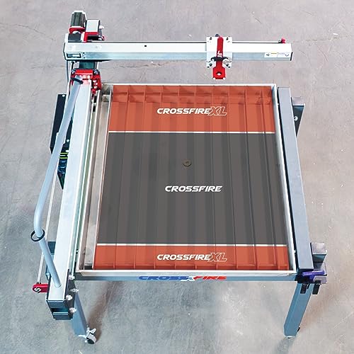 Langmuir Systems - Paquete de mesa de plasma CNC CrossFire con cortador Razor Weld 45 - 220v
