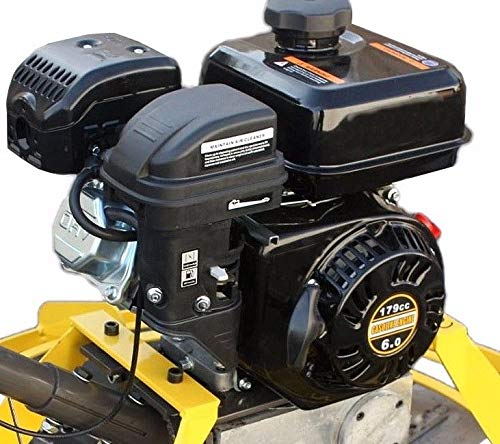 Stark USA 61025 Walk Behind Power Palwel con mango de gas de 6.5 hp 4 tiempos superficie de cemento de hormigón más suave