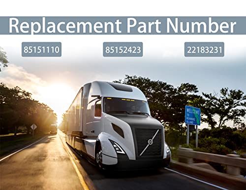 Bomba de agua compatible con Volvo Trucks d13 d16 VNL VNR 2017-UP Mack mp8 repuesto OE 85151110 85152423 22183231 con embrague electromagnético