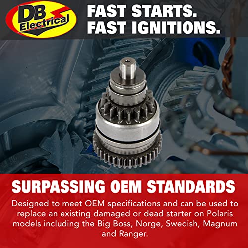 SMU5003 - Unidad de arranque Bendix para Polaris ATV motor de 2 y 4 tiempos 200 250 300 335 400 500