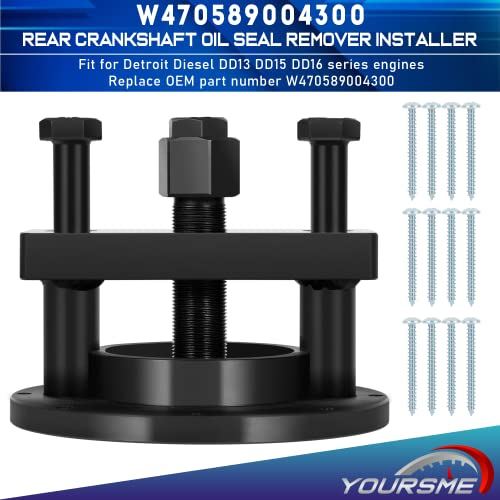W470589004300 Removedor e instalador de retenes de aceite del cigüeñal trasero para Detroit Diesel DD13 DD15 DD16
