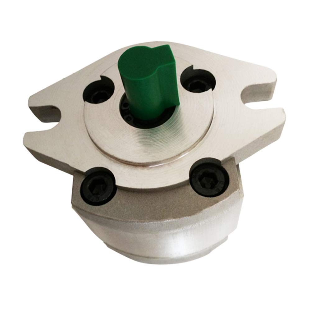 Bomba de engranajes hidráulica Tipo HGP Bomba de transferencia de flujo bajo de alta presión para maquinaria de ingeniería Sistemas hidráulicos Presión: 21Mpa ~ 25Mpa Qmax: 2cc/rev~12cc/rev Eje con llave de cuerpo de aluminio (HGP-1A-F5R)