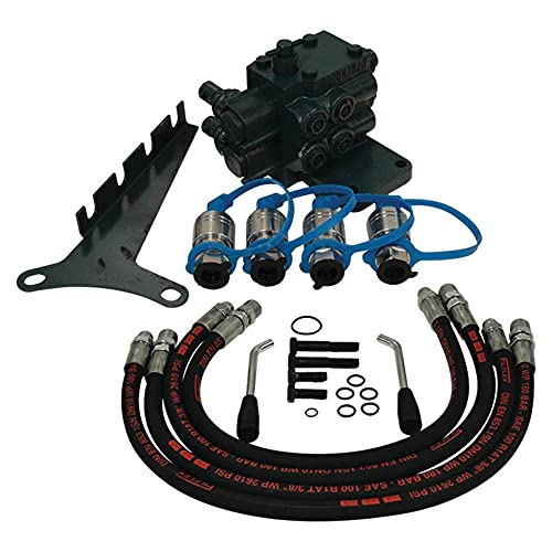 Complete Tractor 1101-1085 Kit de válvula hidráulica compatible con/reemplazo para Ford/New Holland 5610, 6610, 7610, 1101-1085