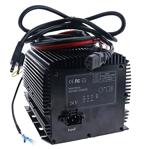 Mover Parts 063944-011 - Cargador de batería para tijeras verticales (24 V, 25 A)