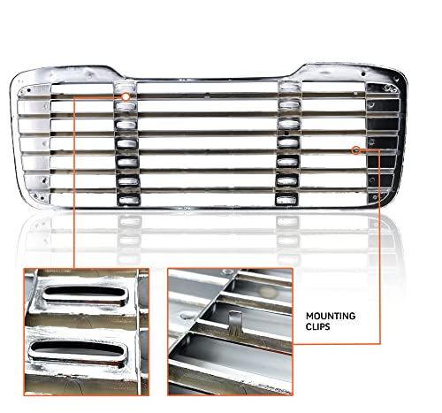 Freightliner M2 Rejilla cromada 2003-2015 sin pantalla de insectos (TR025)
