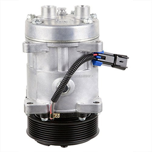 60-02147NA - Embrague de aire acondicionado y compresor de CA para Freightliner reemplaza a SK14431 2247692000 ABPN83304563 Sanden SD7H15 4477 4431 4734 12v