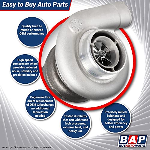 Turbo Turbocompresor para Dodge Ram Cummins 5.9L 24v Transmisión manual 1999 2000 2001 2002 Sustituye a Holset HX35W - BuyAutoParts 40-30058AN Nuevo