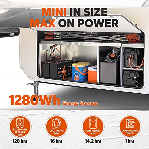 Litime Batería LiFePO4 de 12 V y 100 Ah, batería de litio de 4000 ~ 15000 ciclos profundos con BMS de 100 A, vida útil de 10 años, máx. 1280 Wh, perfecta para RV, solar, motor de arrastre, paquete de 2