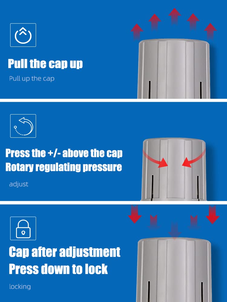 Regulador de filtro de aire comprimido NPT de 1/2 pulgada, lubricador combinado separador de trampa de agua/aceite, regulador de presión de filtro de aire, drenaje manual AC4010-04D (1/2 pulgada NPT, drenaje automático)