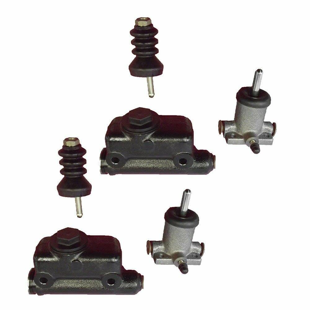 A51976 L25419 (2) Kit de cilindro maestro de freno y (2) esclavo para retroexcavadora de caja 480C 580C