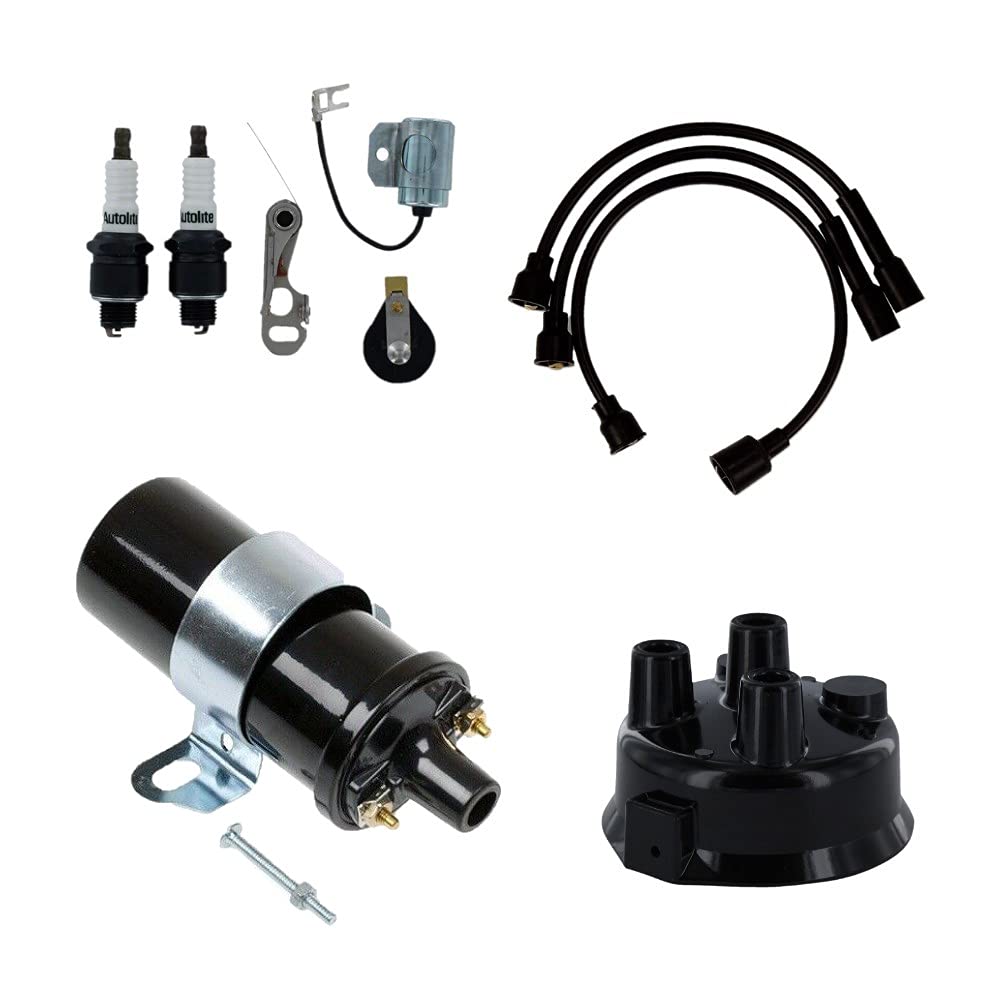 kit de afinación de encendido y bobina de 6 voltios para tractores John Deere M MC MT 40 320 330 420 430 440