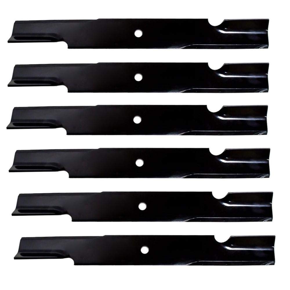 (6) Cuchillas para cortacésped para Bad Boy Zero Turn 61" Deck Reemplaza 038-6080-00