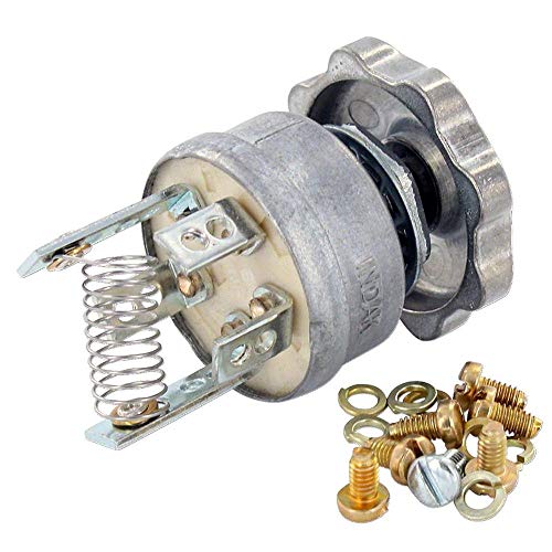 Se adapta a International Harvester 12V Interruptor de luz rotativo A AV B BN C Compatible con Cub H HV I4 I6 +