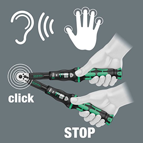 Click-Torque A6 Llave dinamométrica hexagonal 2 5-25 Nm