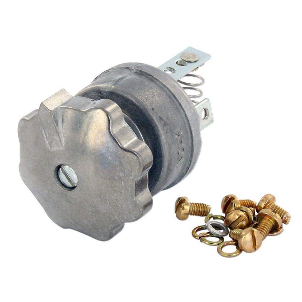 Compatible con interruptor de luz rotativo Farmall de 6 voltios y 4 posiciones A B C H M se adapta a Cub +