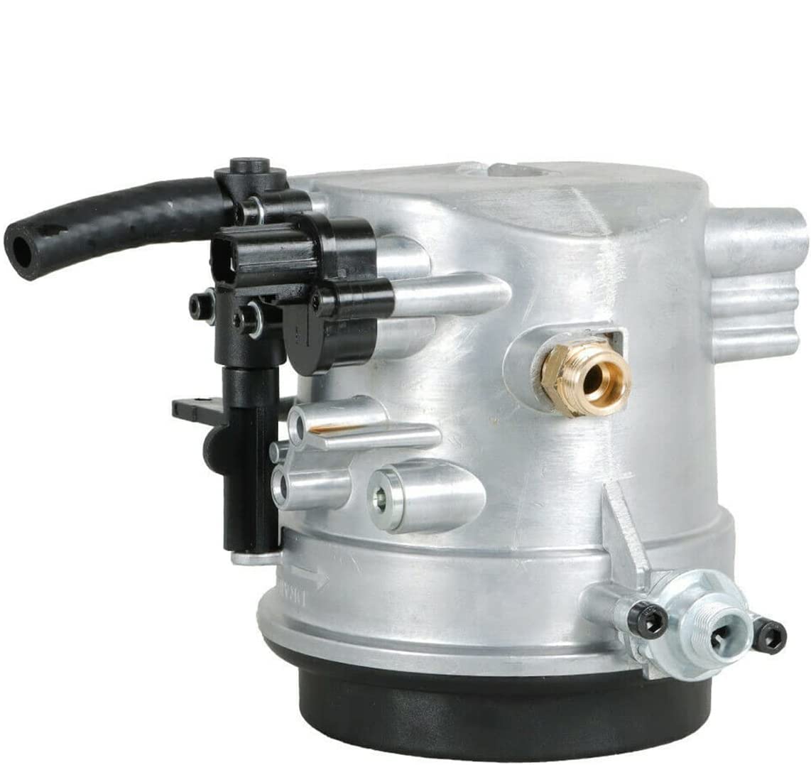 Carcasa de filtro de combustible para Ford 7.3L Powerstroke Diesel para Ford F-250 E-350 Super Duty E-350 E-450 E-550 Excursion 1999-2003, carcasa de filtro separador de agua FG1057 F81Z-9155-AC F81A-9155-AA