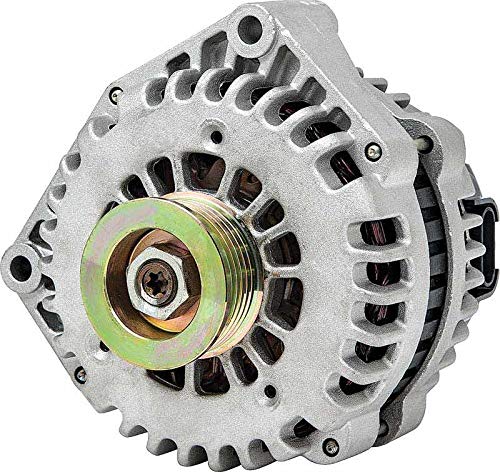 Alternador de alta salida de 250 amperios compatible con Chevrolet Pickup GMC 2003-2007, 4,3 l, 5,0 l, 5,3 l, 5,7 l, 6,0 l, 6,5 l, 6,6 l con conector de 4 pines.