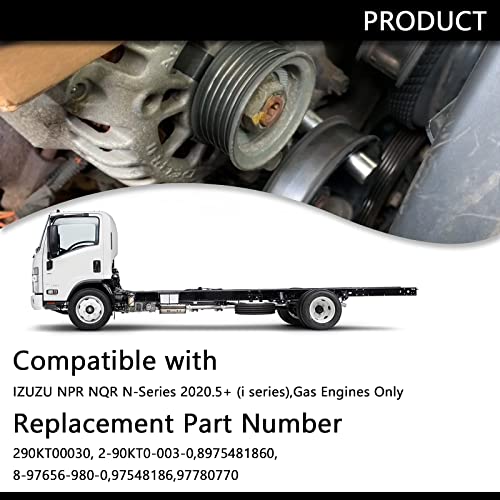 Bomba de aspiradora compatible con motores de gas Isuzu NPR NQR serie N 2020.5+ (serie i), reemplaza # 290KT00030, 8975481860, 97548186