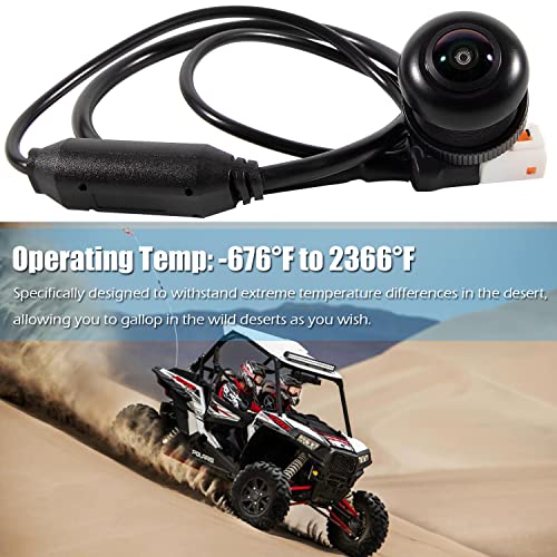 RZR PRO XP - Kit de accesorios de cámara HD impermeable gran angular para Polaris RZR PRO XP Turbo 1000 900 PRO R para mando de conducción de 7 pulgadas
