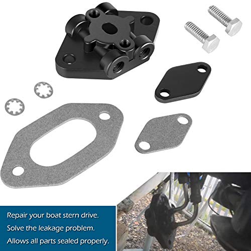 21970 - Kit de conector de cilindro y colector para discos Mercruiser Alpha Bravo de repuesto para 98825A4 8M00805 8M0137703