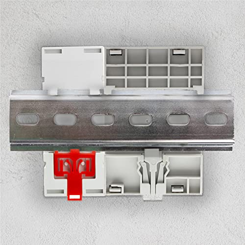 Bobina de 40 amperios, 4 polos, normalmente abierta, 110-120 V CA (funcionamiento silencioso), carga del motor 40 A y carga de iluminación, paquete de contactores 63 A con temporizador electrónico programable 24-7 y riel DIN 35 x 150 mm