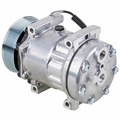 60-02064NA, compresor y clutch de aire acondicionado de calidad superior, para Freightliner tipo Sanden