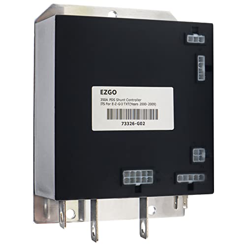 73326G02 350A / 36V PDS Controlador de derivación Reemplazo EZGO 73326-G02 Controlador ITS / 350A / 36V Compatible con Carros de Golf TXT EZGO Año 2000 - 2009