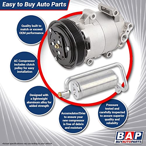 Premium calidad nuevo AC Compresor y embrague con un secador de/C para VW Beetle – 60 – 86719r2
