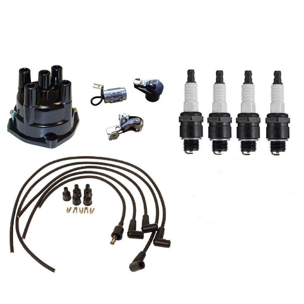Kit completo de afinación compatible con IH compatible con Farmall 454 464 544 574 674 con tapa de rosca Delco