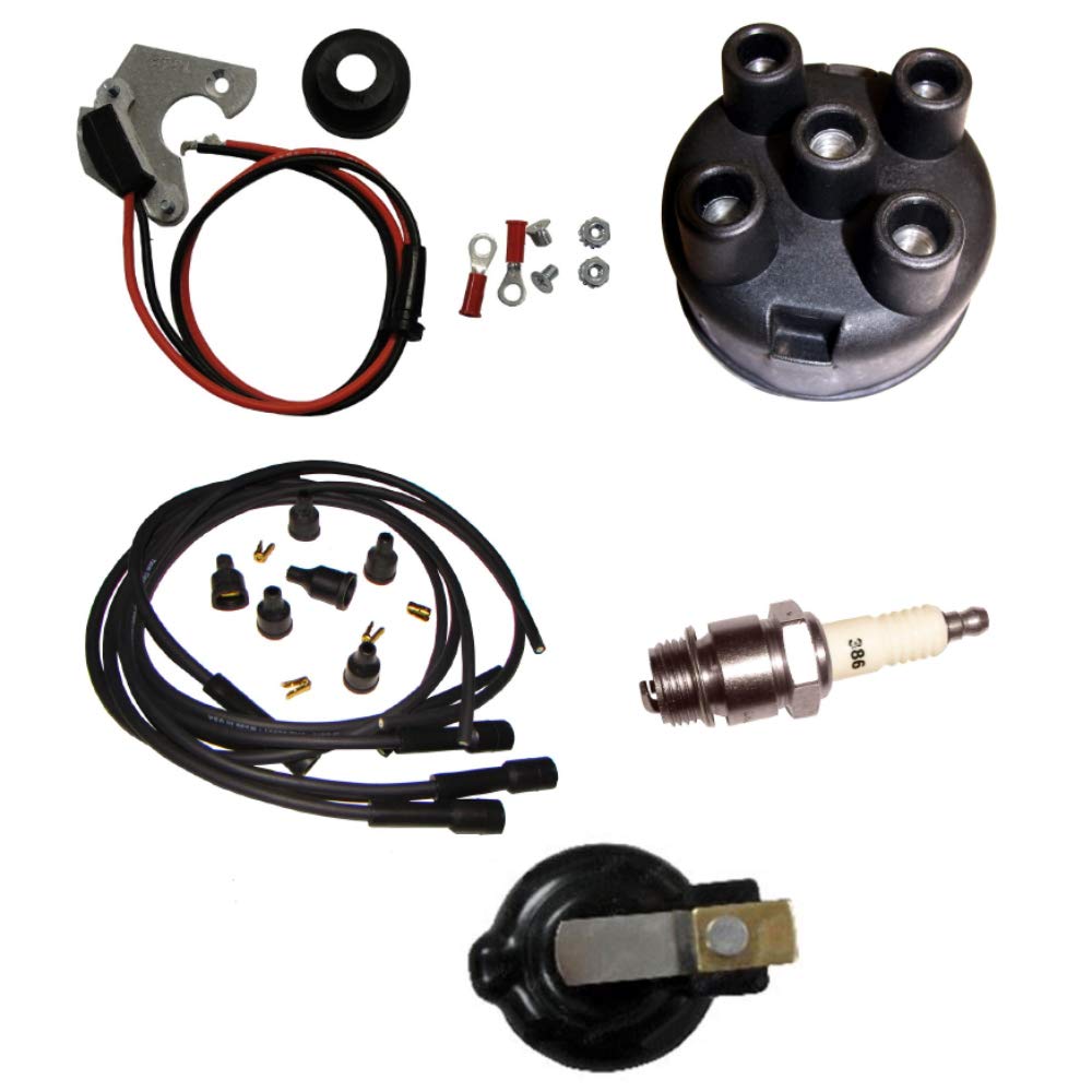 Kit de afinación de encendido y cables para Farmall 300 330 340 350 400 404 444 450
