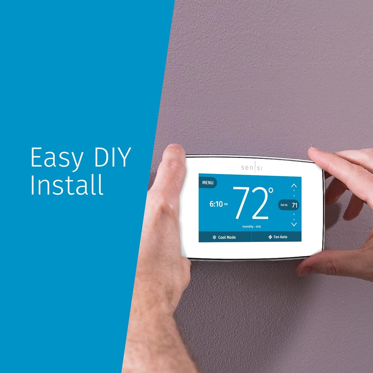 Emerson Sensi Touch Wi-Fi Termostato con pantalla tactil