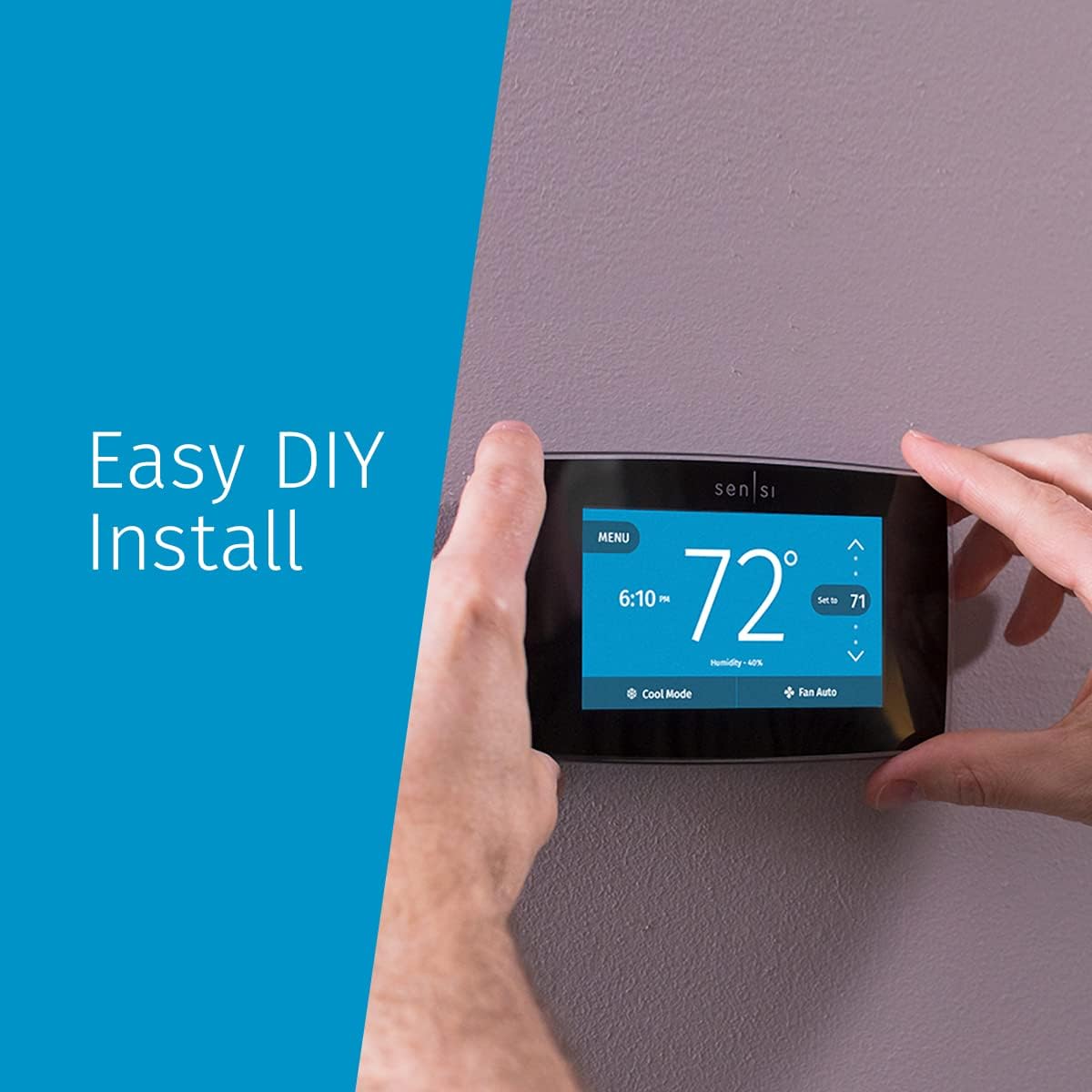 Emerson Sensi Touch Wi-Fi Termostato con pantalla tactil