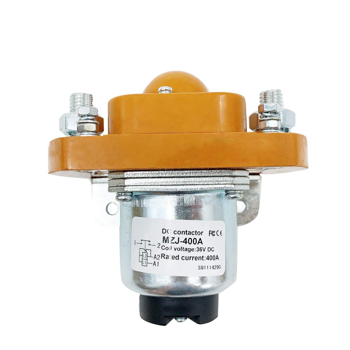 New 1pc MZJ-50A 48V Electric Vehicle DC Contactor 50A New 1pc MZJ-50A 48V Electric Vehicle DC Contactor 50A
