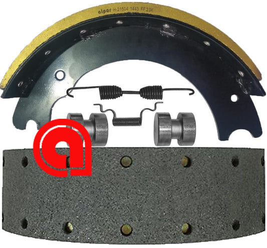 1308E Kit de caja de zapatas de freno para Eaton Eje de dirección delantera 23K forro 2 zapatos+1 kit